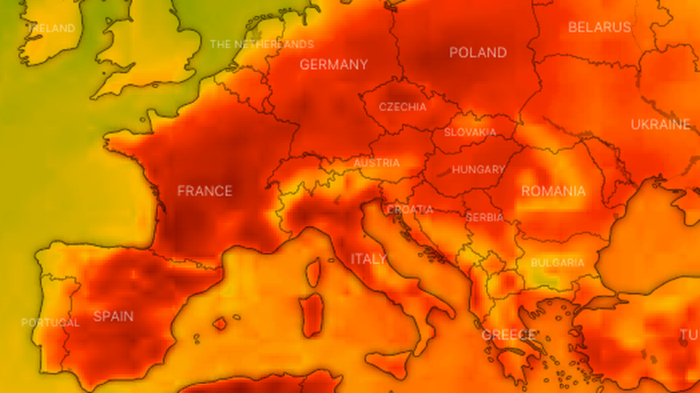 A Record-Breaking Heat Wave Cooks Europe