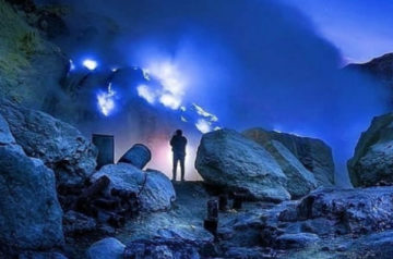 Visiting Indonesia's Blue Fire Volcano, Kawah Ijen