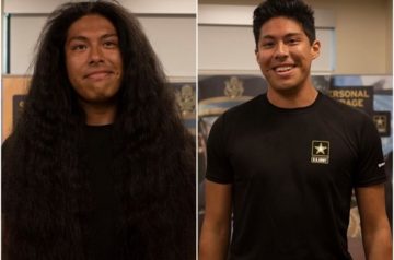 Man Gets First Haircut in 15 Years in Order to Enlist in Army