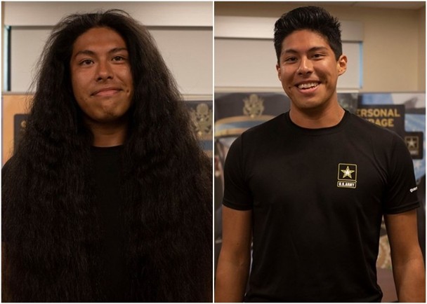 Man Gets First Haircut in 15 Years in Order to Enlist in Army