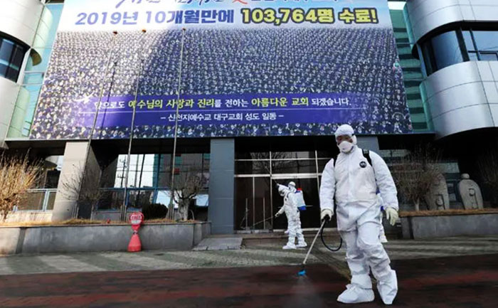Coronavirus in Korea Coronavirus Case Explodes After A Crazy Auntie Infected 231 People in A Church